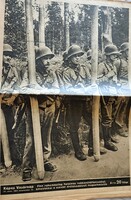1941 KÉPES VASÁRNAP GAZDAG KÉPANYAG II VILÁGHÁBORÚ - HITLER - MUSSOLINI TALÁLKOZÓ KELETI FRONT