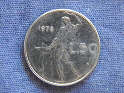 Olaszország 50 Lira 1976