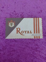 Ritka 1965-ös Retró Royal dessert bonbonos doboz – Budapesti Keksz- és Ostyagyár