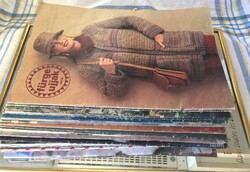 Retro Újság Fürge Ujjak (30 db) 1968-tól 1996-ig, +2db Ez a divat újság,Kötés horgolás,hímzés