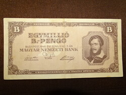 1 MILLIÓ B.-PENGŐ 1946