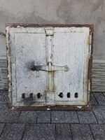 Hollóházi iron door