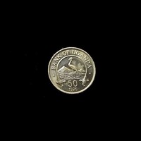 Uganda – 50 cent, 1976 - verdefényes UNC Olvass!