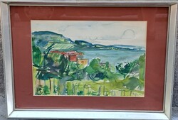 Bokros László (1928-2017) : Balaton, Szigliget
