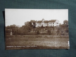 Képeslap,Dombóvár,Szent orsolya rendi zárda internátus látkép,részlet,1929-