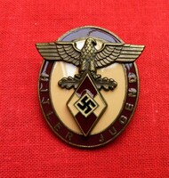 2.vh. Náci német Hitlerjugend jelvény