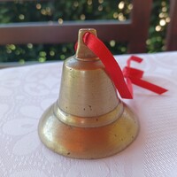 Antik réz csengő/ kolomp - népi pásztor tárgy