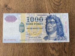 1000 Forint 1999 VF (Hiányos)