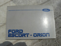 Ford Escort Orion eredeti kezelési könyv , gépkönyv , német