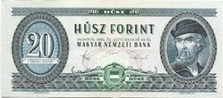 20 forint 1980 2. Gyönyörű