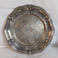 Antik WMF szecessziós ezüstözött kínálótálka / kistál (1909–1914) – 16,5 cm, jelzett