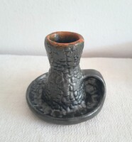Hollóházi Ildikó ceramic candle holder