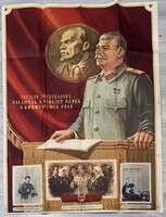 Stalin Propaganda Poster