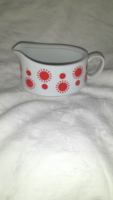 Retro Alföldi porcelán szószos kiöntő a "Centrum Varia"  "napocskás") mintás     T