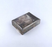 2A670 Old marked REUGE STE CROIX wood-inlaid silver-plated Swiss alpacca music box