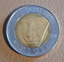 San Marino 500 Líra, 1996