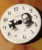 Militári Zsebóra Számlap 1914 II . Vilmos Császár és Vaskereszt