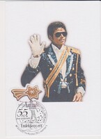 Alkalmi bélyegzés 2013 - Michael Jackson 55 éve született, Emlékkoncert Budapest