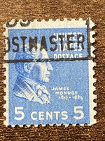 USA James Monroe 5 cent