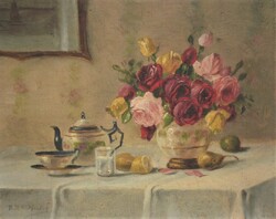 (N) Alois Zabehlicky (1883-1962) : Csendélet