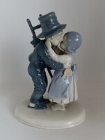 Metzler Ortloff porcelán Kéményseprő fiú!