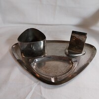 Art Deco asztali dohányzó készlet 4 részes