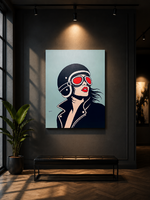 JuKa – „Szabadság” – kortárs pop art festmény