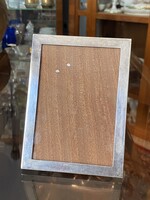 JELZETT EZÜST, ASZTALI, TÉGLALAP ALKÚ FOTÓ, FÉNYKÉP KERET  15.5 X 11 CM 55 GR