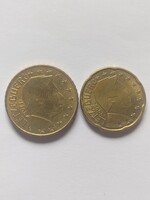 Luxembourg Euro cent  50 / 20 cent