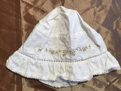 DESIGNERS - EMBROIDERED HAT - 3 - 6 months - COTTON - FLAWLESS