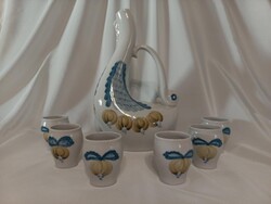 Polonne orosz/ukrán porcelán italos készlet