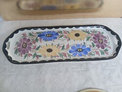 Antique, Városlődi, inscribed pastry tray