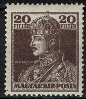 Magyarország 1918 - Mi:HU 215 - MNH - Kat. ért.: 20Ft