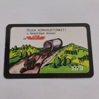 ÁFOR 1979. évi kártyanaptár