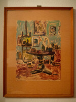 Gera Gyula Paintings, 3 pcs