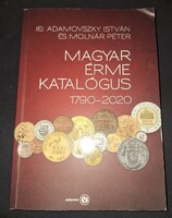 Magyar ​érme katalógus 1790–2020. Olvasatlan.19000.-Ft