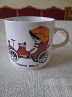 Retro Alföldi porcelain car mug- Gobron Brille (Flawless)