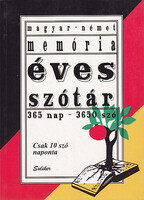 Keresztes Mária: Hungarian-German memory annual dictionary - 365 days, 3650 words