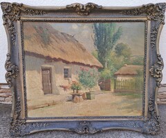Zorkóczy Gyula (1873-1932) Napsütötte Leánderes Udvar