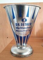 (VBL3) Dr. Oetker vintage fém mérőpohár