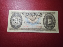1951-es 50 Forint VF+ RR!