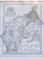 Görög Demeter vármegyetérkép 1793 - metszet