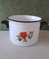 Szép retro/vintage Bonyhádi fazék/lábas/edény