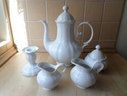 Seltmann Bavaria "Salzburg" fehér porcelán szett