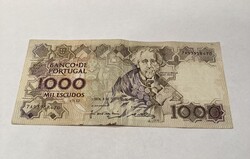 Portugál 1000 escudos 1992 bankjegy