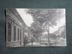 Képeslap,Barcs,Alsó utca,Petőfi kávéház,kocsma látkép,részlet,S. A. kiadás, 1916-