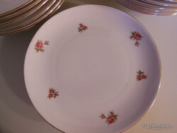 BAVARIA - 1907-1950 - ig - PORCELÁN TÁNYÉR -  RÖSLAU WINTERLING 1. - RÓZSÁS