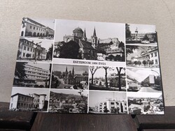 Esztergom 1000 éves képeslap bélyeggel és 3-féle alkalmi bélyegzéssel (1973-1986)
