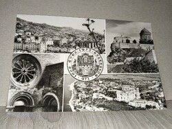 Esztergom alkalmi képeslap – 1000 éves Esztergom ünnepi bélyegzéssel (1973)