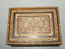Inlaid music box, Japanese music box, with Sankyo movement.